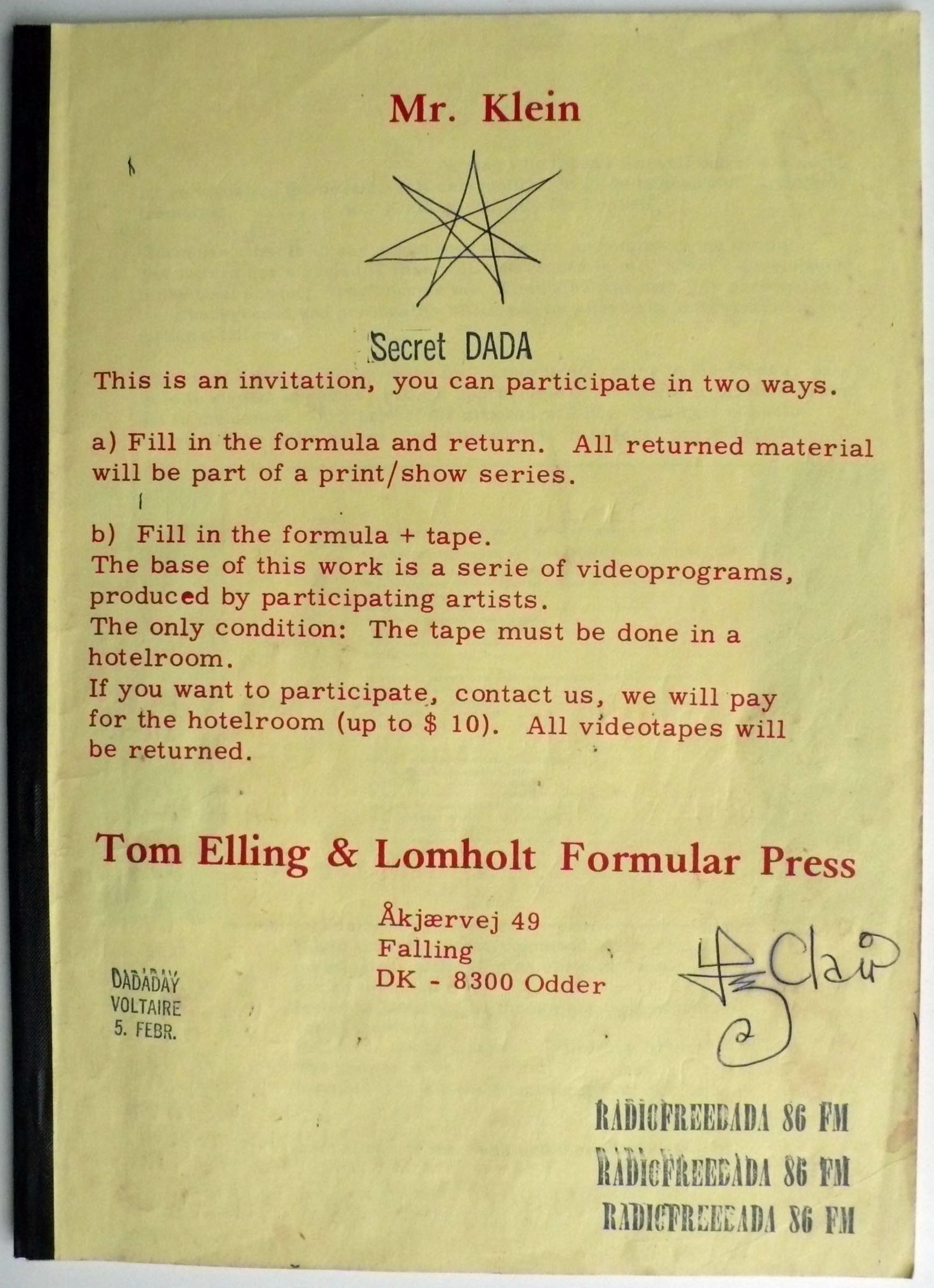 M 1978 06 26 leclair mr klein the yellow book 001